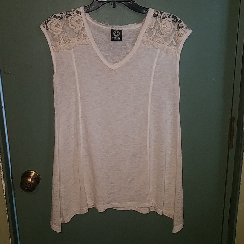 Bobeau beautiful blouse
